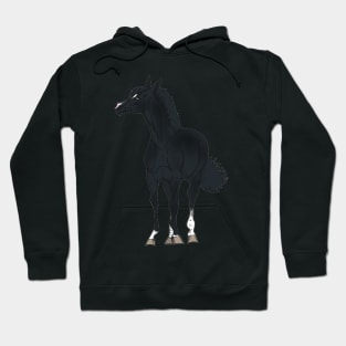 Black Horse Hoodie